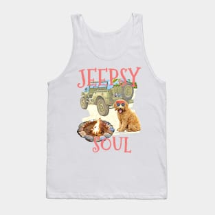 Jeepsy Soul Goldendoodle Tank Top